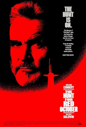 Film poster for The Hunt for Red October (1990)